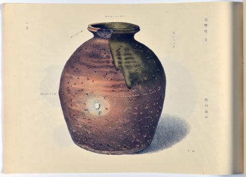 観古図説 陶器之部三』（著述者出版人蜷川式胤、石版画師亀井至